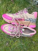 DWRS Roze en Beige Sneakers met Luipaardprint. Maat 39, Nieuw, Ophalen of Verzenden, Sneakers of Gympen, Roze