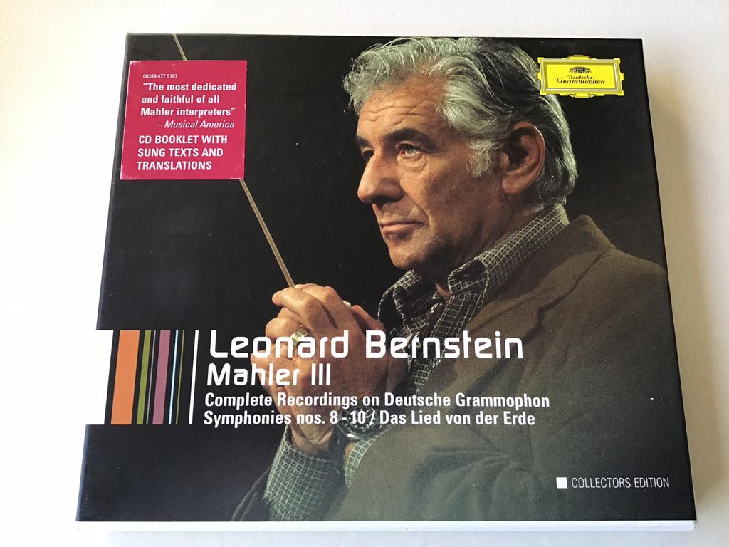 Mahler III Leonard Bernstein/ Symphonies 8-10 5CD BOX, Cd's en Dvd's, Cd's | Klassiek, Ophalen of Verzenden, Romantiek, Zo goed als nieuw