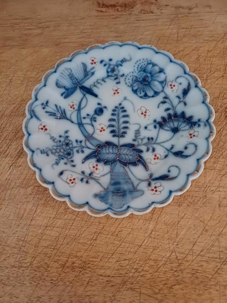 Prachtig decoratief antiek bord van Rauenstein, Antiek en Kunst, Antiek | Servies los, Verzenden