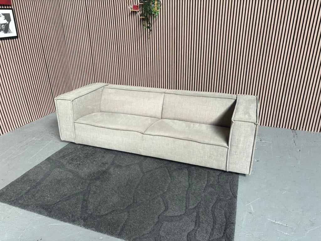 GRATIS LEVERING By Sidde Sommer Bank Grijs 252x100 GEREINIGD, 250 tot 300 cm, 75 tot 100 cm, Ophalen of Verzenden, Zo goed als nieuw