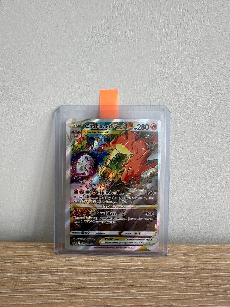 Charizard VSTAR - SWSH262 - Pokemon Sword & Shield Promo, Ophalen of Verzenden, Zo goed als nieuw