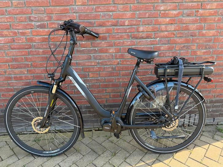 Forza Ventura Nero middenmotor elektrische fiets € 695,-, Fietsen en Brommers, Elektrische fietsen, Gebruikt, Overige merken, 51 tot 55 cm
