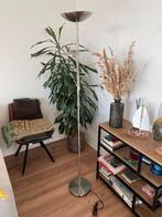 Lucide vloerlamp Zenith LED - mat chroom, Ophalen, Zo goed als nieuw, Tijdloos, Metaal
