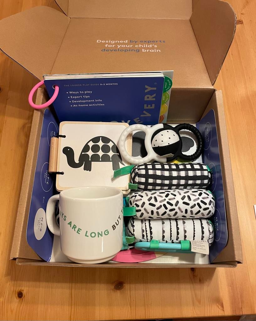 Lovevery - The Looker Play Kit 0-12 weken, Ophalen, Zo goed als nieuw