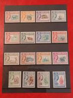 Noord Borneo 313-328 definitives/vogels 1961 lees, Ophalen of Verzenden, Buitenland