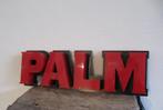 Palm reclame lichtreclame reclamebord lichtbak lamp, Ophalen of Verzenden, Zo goed als nieuw, Reclamebord, Plaat of Schild, Palm