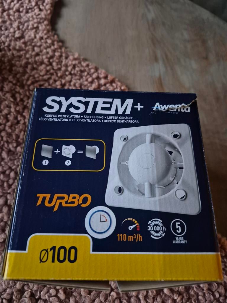 Afzuigventilator, 190mm 40W 220V Wandmontage Afzuigventilator Geluidsarm Huis Badkamer Keuken Garage Ventilatie Ventilatie(Zwart