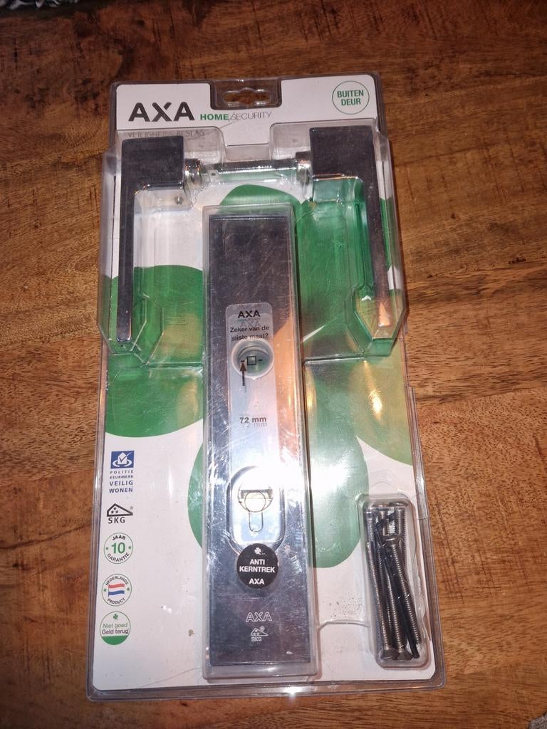 AXA home/sercurity, Ophalen of Verzenden, Rvs, Slot