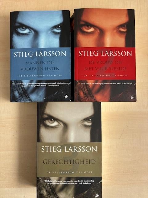 Millennium -trilogie van Stieg Larsson, Ophalen of Verzenden, Zo goed als nieuw, Stieg Larsson