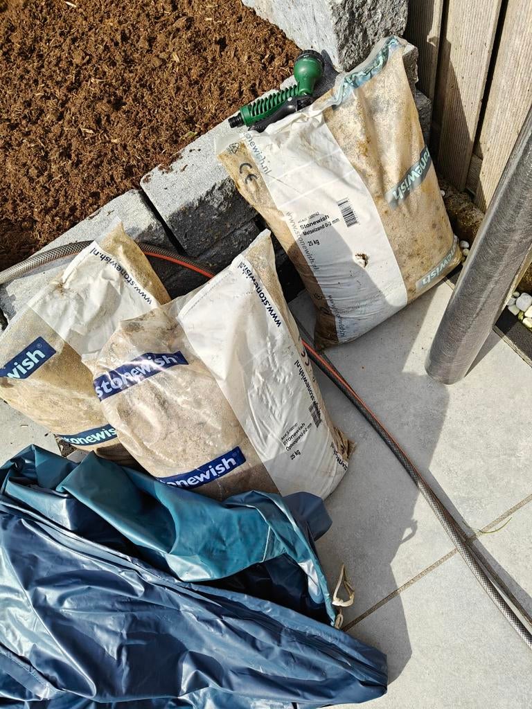 Stonewish Metselzand 25 kg - 2 Zakken, Tuin en Terras, Zand, Ophalen, Nieuw, Voegzand