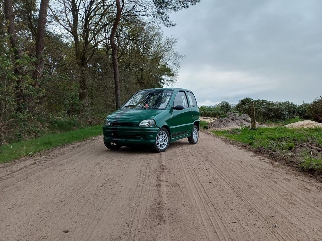 Microcar virgo, Ophalen, Gebruikt