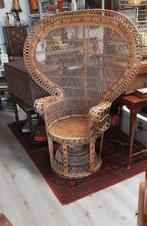 Rotan pauwstoel, Ophalen, Huis en Inrichting