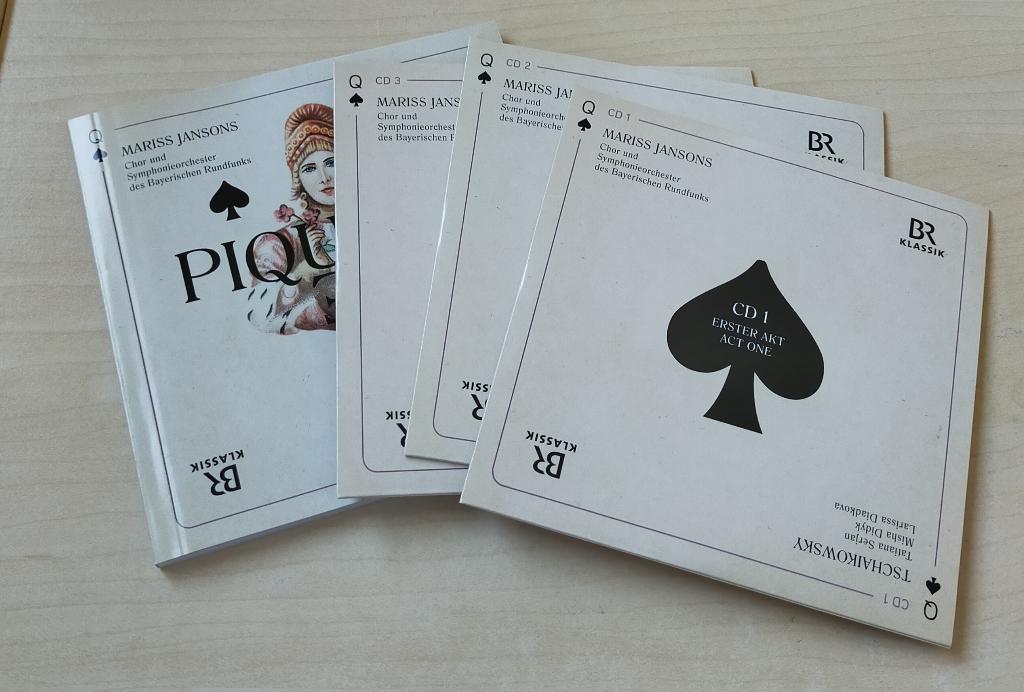 Pique Dame 3CD 2015 Opera Tchaikovski Mariss Jansons, Boxset, Overige typen, Ophalen of Verzenden, Zo goed als nieuw