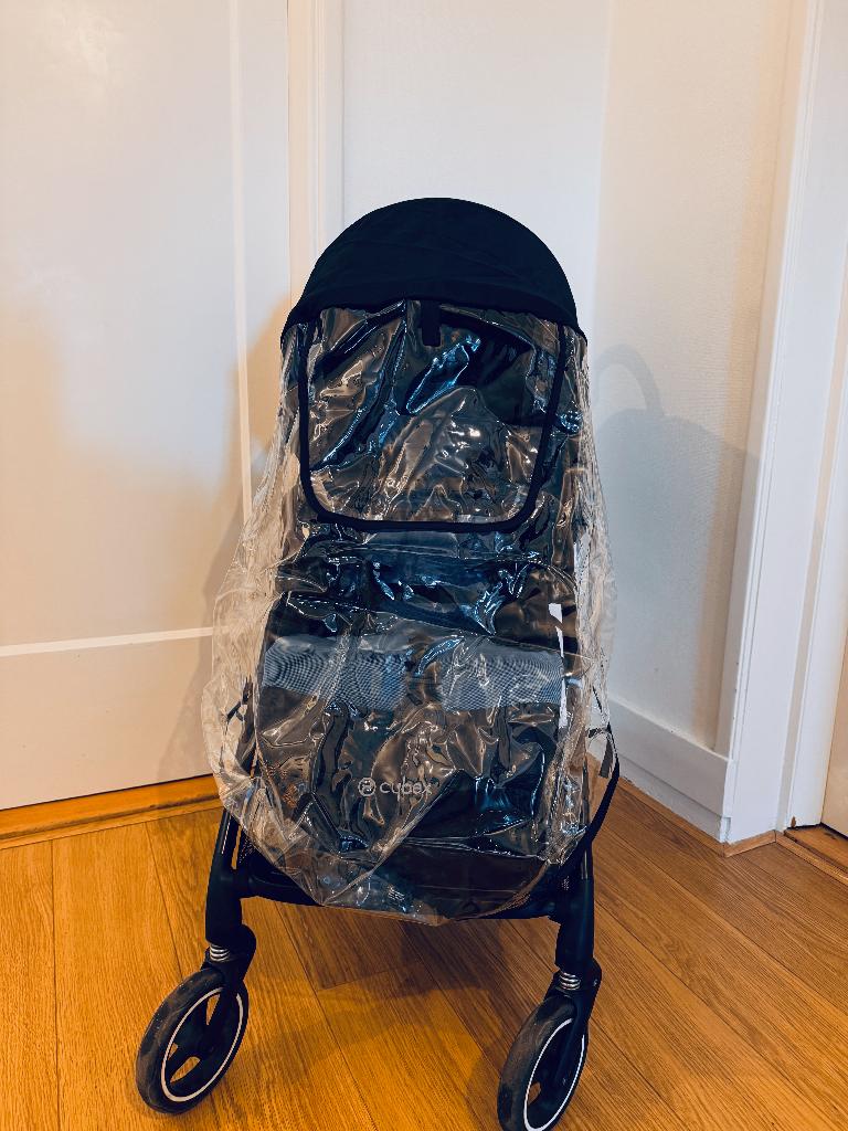 Cybex Beezy buggy met regenhoes, Ophalen, Zo goed als nieuw, Overige merken, Verstelbare rugleuning