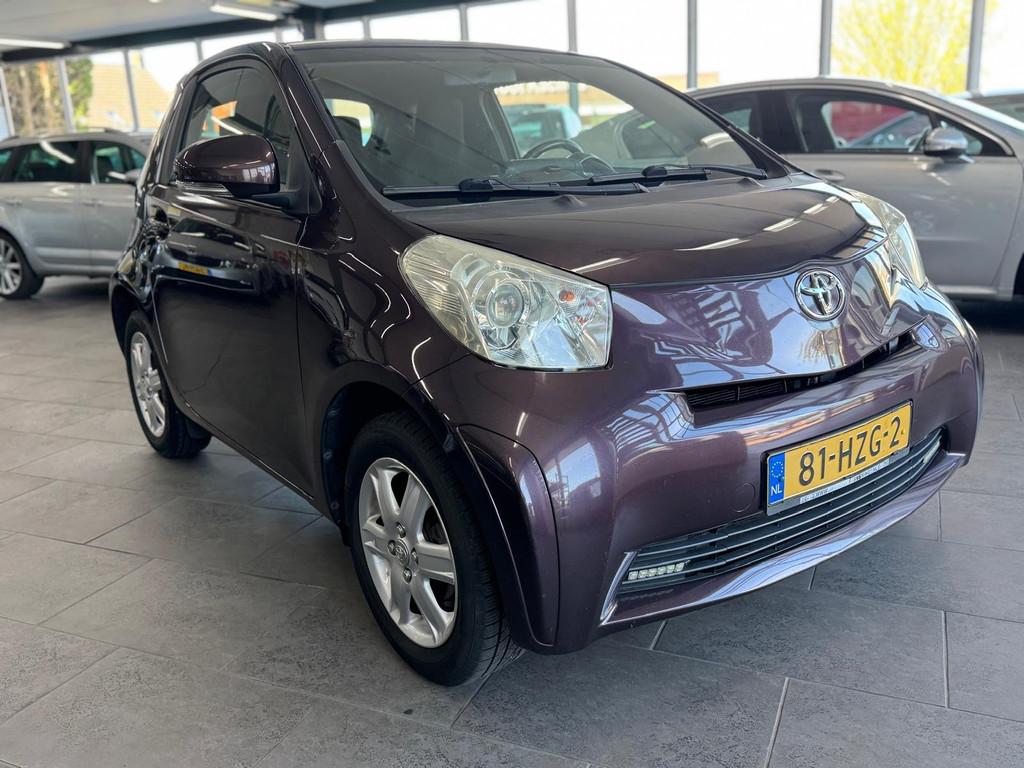 Toyota IQ 1.0 VVTi Comfort airco elektrische pakket lm-velge, Auto's, Toyota, Stof, Gebruikt, Overige kleuren, 4 stoelen