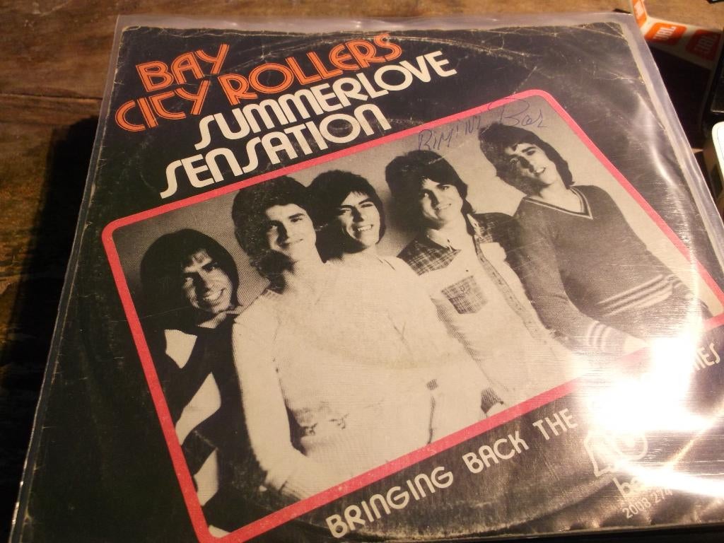 bay city rollers Summerlove sensation 134, Cd's en Dvd's, Vinyl Singles, Gebruikt, 7 inch, Single, Ophalen of Verzenden