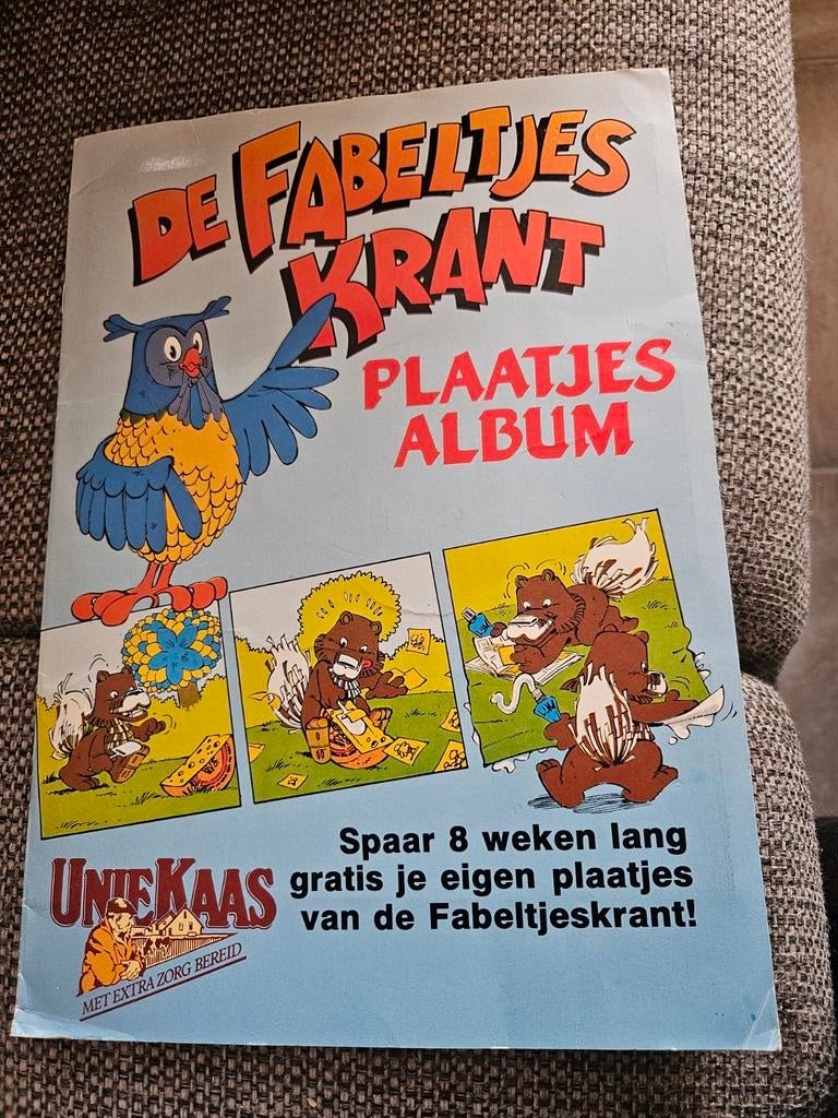 De Fabeltjeskrant Plaatjes Album - Uniekaas, Boeken, Prentenboeken en Plaatjesalbums, Gelezen, Plaatjesalbum, Ophalen of Verzenden