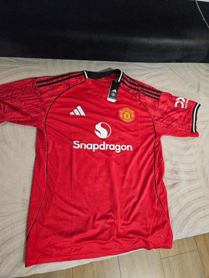 Manchester United Shirt - Nieuw!, Kleding | Heren, T-shirts, Nieuw, Overige maten, Rood, Verzenden