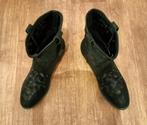 Mooie leren laarsjes .maat 38 .  1x aangehad, Ophalen of Verzenden, Zo goed als nieuw, Zwart