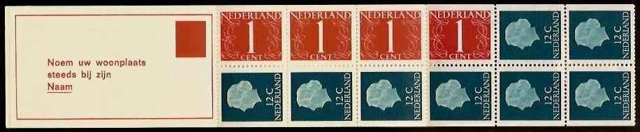Nederland Postzegelboekje 8c postfris 1970, Postzegels en Munten, Postzegels | Nederland, Ophalen of Verzenden, Na 1940, Postfris