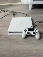 Ps 4 slim wit 500gb, Spelcomputers en Games, Ophalen of Verzenden, Zo goed als nieuw, Met 1 controller, Slim