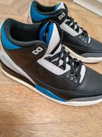 Nike Air Jordan 3 Retro - Zwart/Blauw/Grijs, Kleding | Heren, Schoenen, Ophalen, Nieuw