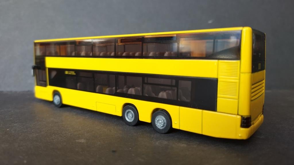 Man Dubbeldekker bus Berlin 1:87 H0 Siku Metall Pol, SIKU, Verzenden, Bus of Vrachtwagen, Schlittenbacherstrasse 60 Lüdenscheid