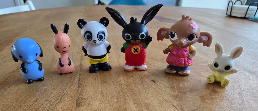 Bing Speelfiguren Set - 6 Stuks, Ophalen of Verzenden, Gebruikt, Jongen of Meisje