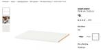 ZGAN!!! PAX - KOMPLEMENT Plank, wit, 75x58 cm!!!, Ophalen, Met plank(en), 200 cm of meer, 50 tot 100 cm