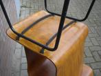 Vintage stoelen FRISO KRAMER EUROIKA Auping jaren 60 plywood, Ophalen, Gebruikt, Twee, Bruin