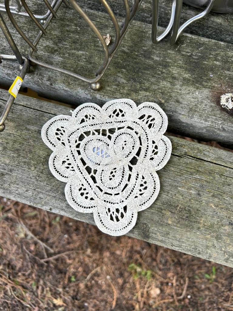 Kanten luskleedje, onderzetter, Ophalen of Verzenden