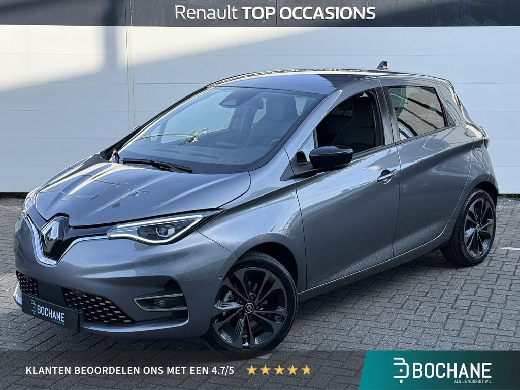 Renault ZOE R135 Iconic 52 kWh (Koopaccu) (Hoge Instap) (SoH, Auto's, Lichtsensor, Gebruikt, Huisgarantie, Met garantie (alle)