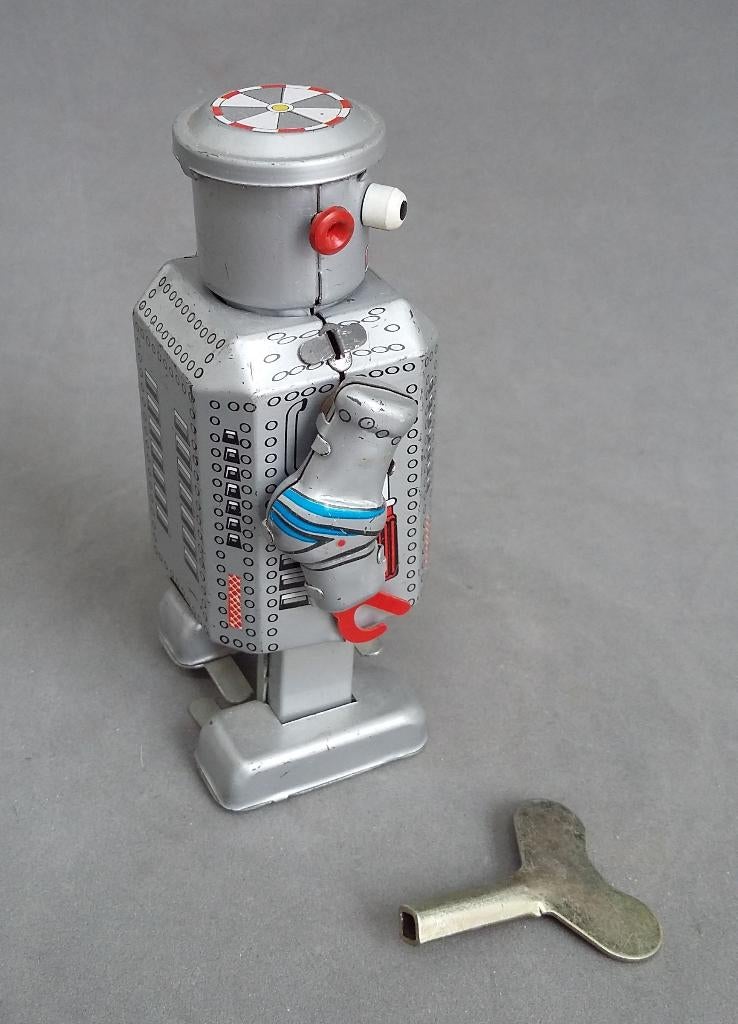 Omstreeks 1970 - 1980 Blikken ROBOT Sciencefiction Figuur, Ophalen of Verzenden