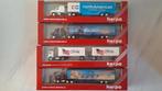 4x Herpa USA Trucks 1:87 - Miniatuurmodellen, Ophalen of Verzenden, Zo goed als nieuw, Bus of Vrachtwagen, Herpa