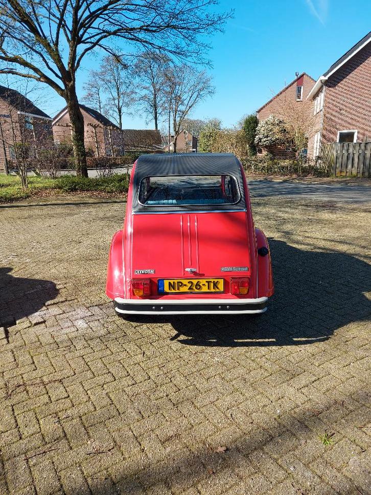 Citroën 2CV special 1985 Rood, Auto's, Citroën, Particulier, 2CV, Benzine, Hatchback, Handgeschakeld, Origineel Nederlands, Rood