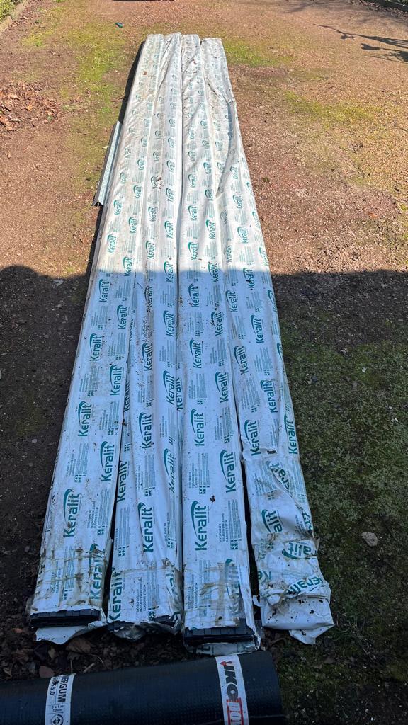 Nieuwe Keralit gevelbekleding – monumentengroen, Doe-het-zelf en Verbouw, Platen en Panelen, Nieuw, Overige materialen, Minder dan 20 mm