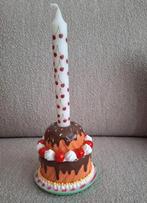 Taartje met kaars, Huis en Inrichting, Ophalen, Overige materialen, Nieuw, Kaars
