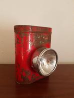 De Witte Kat - Rode Draaglamp - Vintage jaren 60-70, Gebruikt, Ophalen of Verzenden, Industrieel Vintage, Minder dan 50 cm