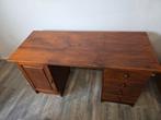 Echt houten bureau, Ophalen, Gebruikt, Bureau