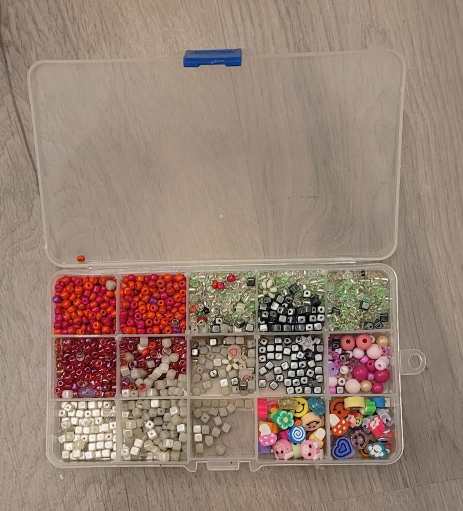 Kralen kraaltjes ook polymeer om sieraden te maken, Ophalen of Verzenden, Zo goed als nieuw, Overige typen