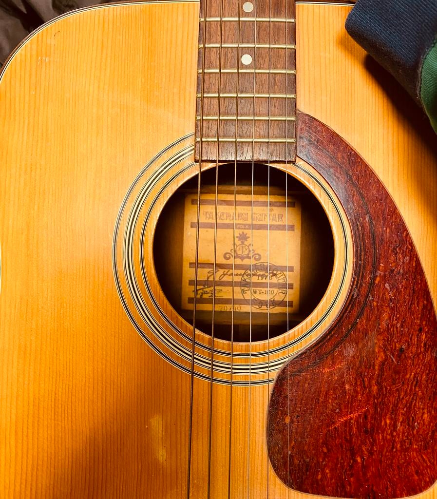 Takeharu WT 100 Staalsnarige Westerngitaar - Japan, Ophalen, Gebruikt