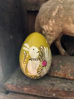 Vintage houten ei, Ophalen of Verzenden, Zo goed als nieuw
