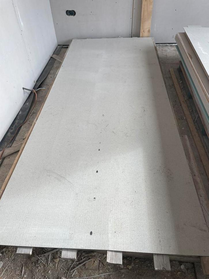 Swisspearl Windstopper Extreme 4,5 mm 3000x1200 - Grijs, Doe-het-zelf en Verbouw, Platen en Panelen, Zo goed als nieuw, Ophalen