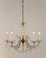 Prachtige Maria Theresia kroonluchter (kristalglas), Ophalen