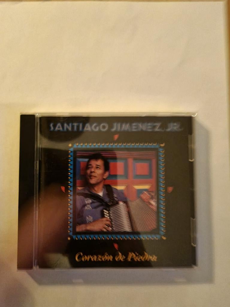 Santiago Jimenez Jr - Corazon de piedra. cd. 1992, Cd's en Dvd's, Cd's | Wereldmuziek, Ophalen of Verzenden