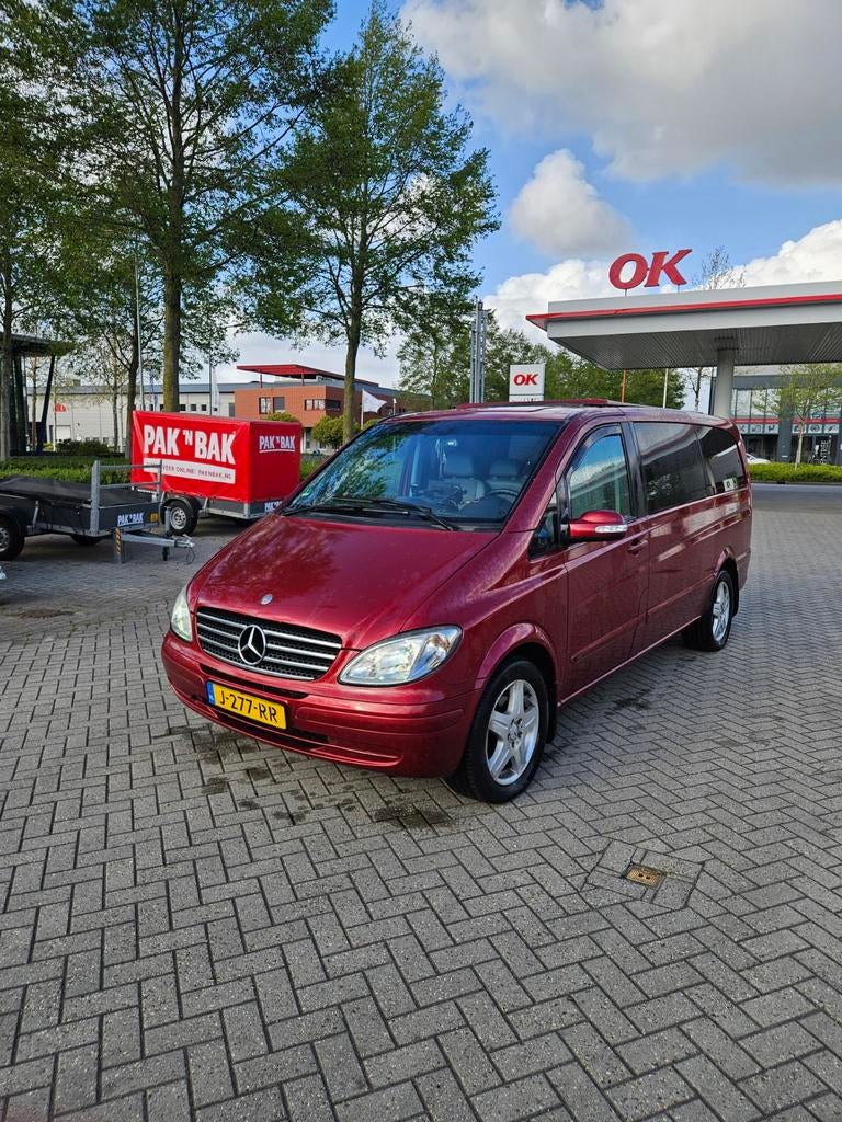 Mercedes Benz viano 2006 camper 7 persoons, Buscamper of Camperbus, Winterisolatie, Airbags, Tot en met 2