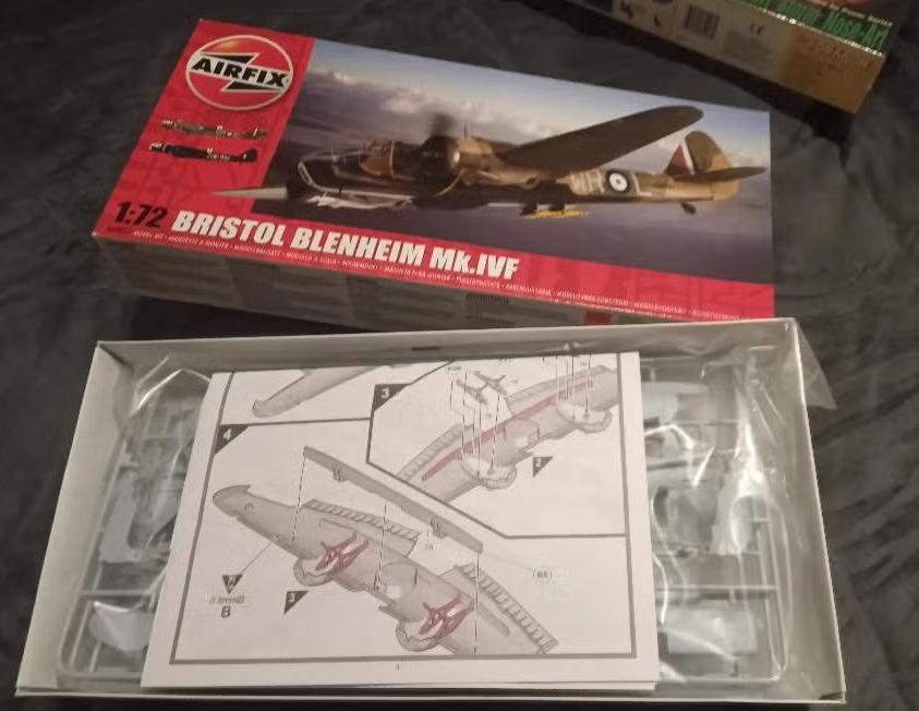 Airfix 1:72 Bristol Blenheim Mk.IVF, Overige merken, 1:72 tot 1:144, Nieuw, Ophalen of Verzenden