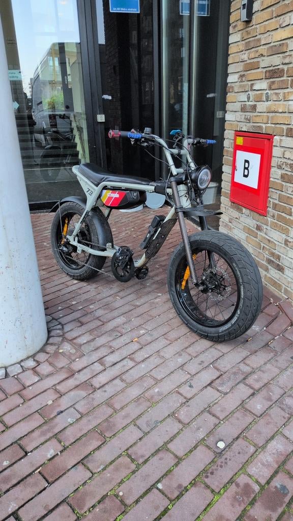 Super 73 ZX Pro accu, Fietsen en Brommers, Elektrische fietsen, Overige merken, Ophalen of Verzenden, Zo goed als nieuw, 59 cm of meer