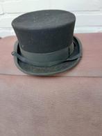 Antieke Zwarte Hoge Hoed - Empire Super Quality maat 55, Hoed, Empire Super Quality, Ophalen of Verzenden, 57 cm (M, 7⅛ inch) of minder