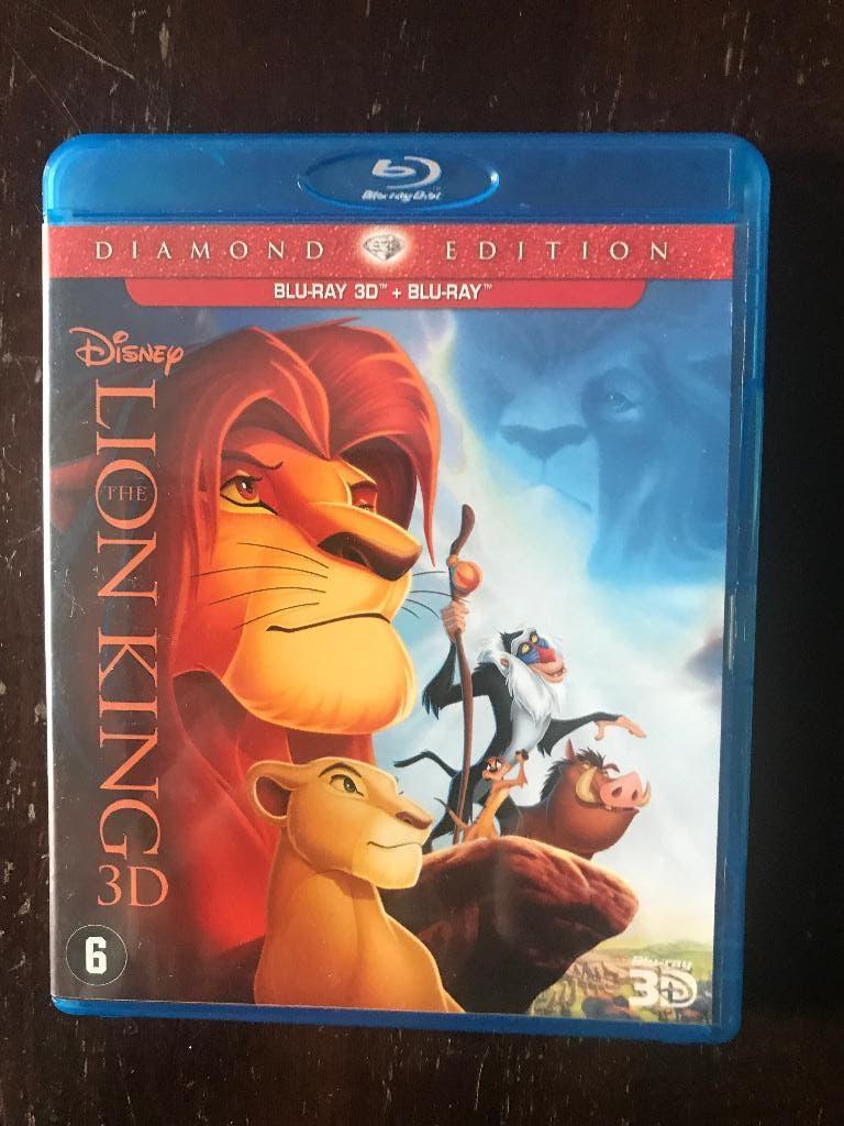 Walt Disney The Lion King 3D Blu Ray met Blu Ray Box, Ophalen of Verzenden, Zo goed als nieuw, Tekenfilms en Animatie, Boxset